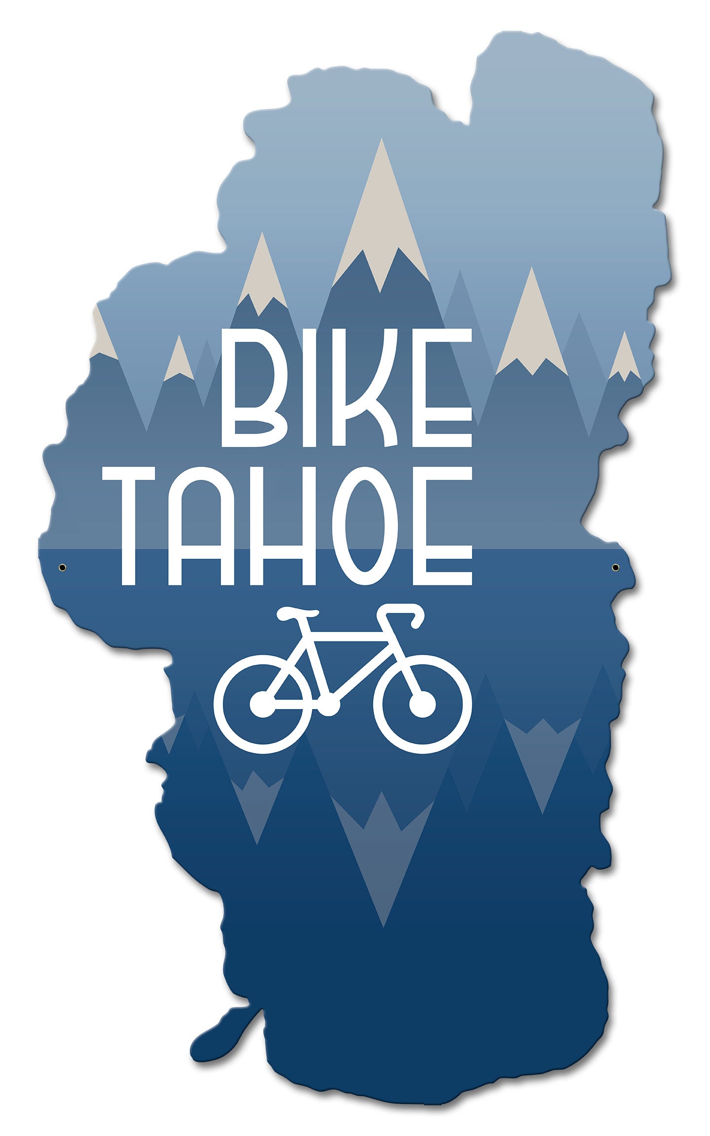 Bike Tahoe Personalized 18 x 30