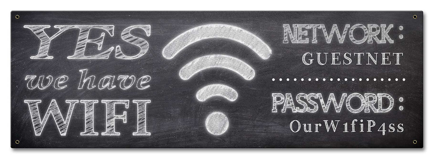 Wifi Personalized 24 x 8