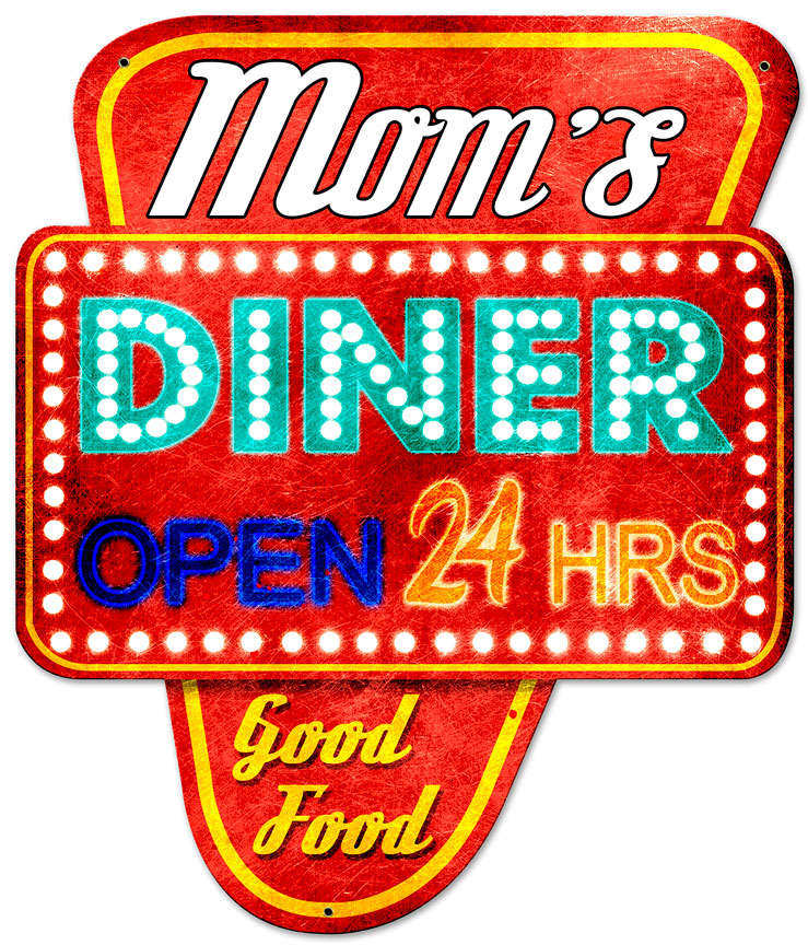 Mom'S Diner 20 x 24