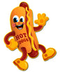 Hot Dog Man 20 x 24