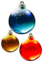 Christmas Ornaments 3Pcs 14 x 16