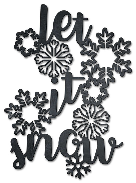 Let It Snow 18 x 25