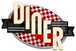 Diner Red Checkers 24 x 16