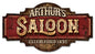 Saloon Personalized 22 x 12