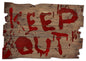 Keep Out Scary 14 x 20