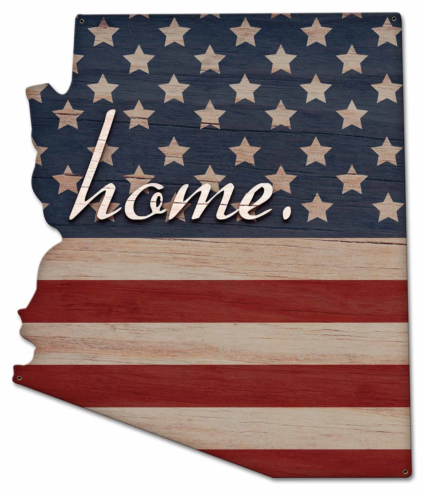 American Flag Home Arizona 21 x 24