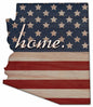 American Flag Home Arizona 21 x 24