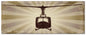 Huey Helicopter 48 x 19