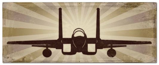 F15 Vintage Style Metal Sign 48 x 19