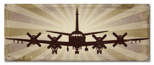 P3 Orion Vintage Style Metal Sign 24 x 10