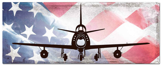 F86 Sabre Vintage Style Metal Sign 48 x 19