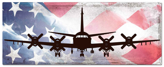 P3 Orion Vintage Style Metal Sign 48 x 19