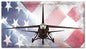 F-8J Crusader American Flag 36 x 20