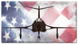 F101 Voodoo American Flag 36 x 20