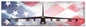 B52 Stratofortress American Flag 48 x 14