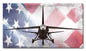 F-8J Crusader American Flag 18 x 10
