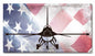 F-16 American Flag 18 x 10