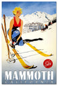 Ski Mammoth California 36 x 24