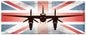 Planes Mosquito Dh 98 Uk Flag 48 x 19