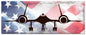 Planes Sr-71 American Flag 48 x 19