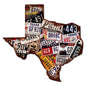 Texas License Plates 30 x 30