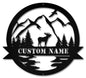 Alpine Moose Personalized 15 x 14