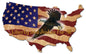 Us Flag Eagle 26 x 16