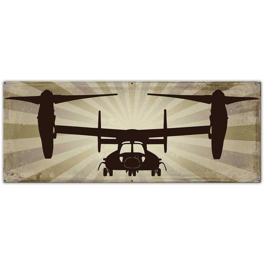 Osprey Vintage Style Metal Sign 48 x 20