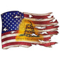 Dont Tread Tattered American Flag 42 x 28