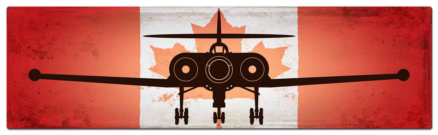 Avro Cf-100 Canuck 48 x 12