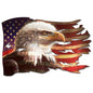 Bald Eagle Tattered Flag 36 x 24
