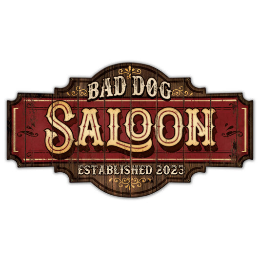 Personalized Vintage Style Metal Sign 44 x 24