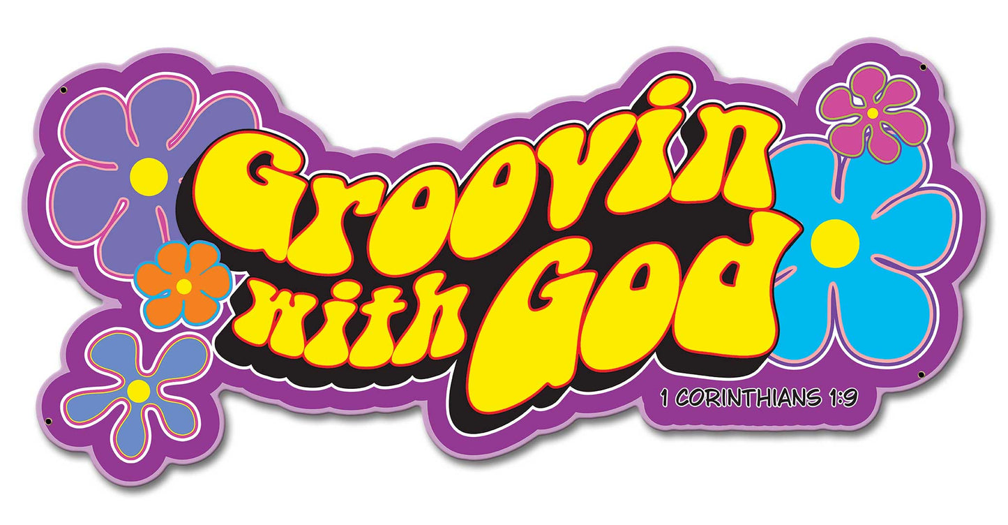 Groovin With God 28 x 13