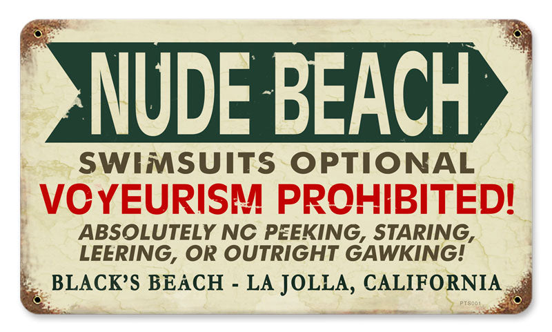 Black'S Nude Beach 14 x 8