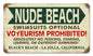 Black'S Nude Beach 14 x 8