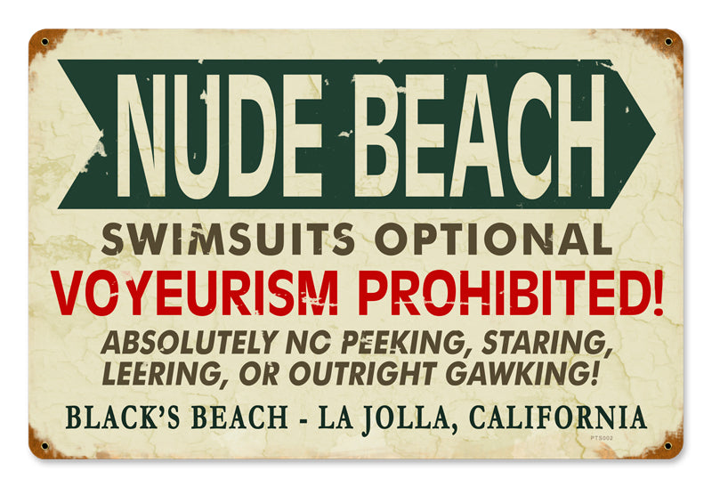 La Jolla Nude Beach 18 x 12