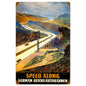 Reichsautobahn Speed Along 12 x 18