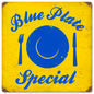Blue Plate 12 x 12