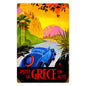 Greece Auto Travel 12 x 18