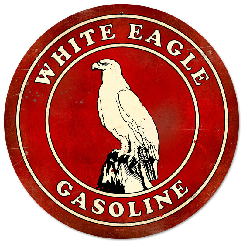 White Eagle Gasoline 14 x 14