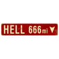 Hell 666 Miles 28 x 6