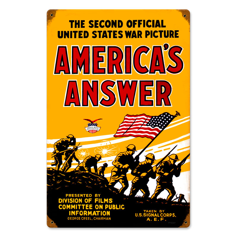 Americans Answer 12 x 18