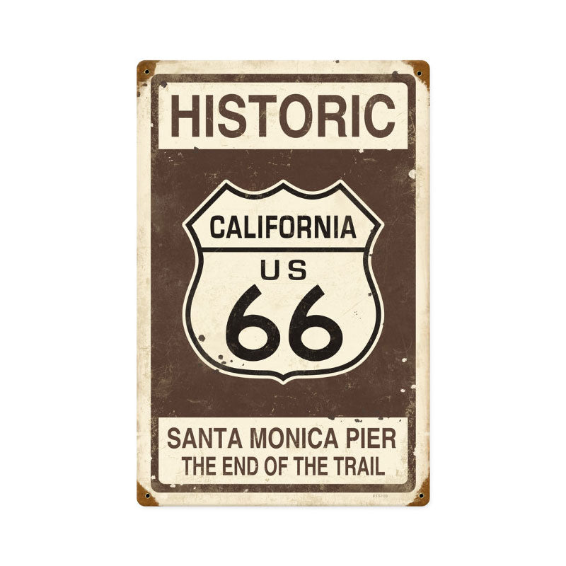 Historic 66 12 x 18