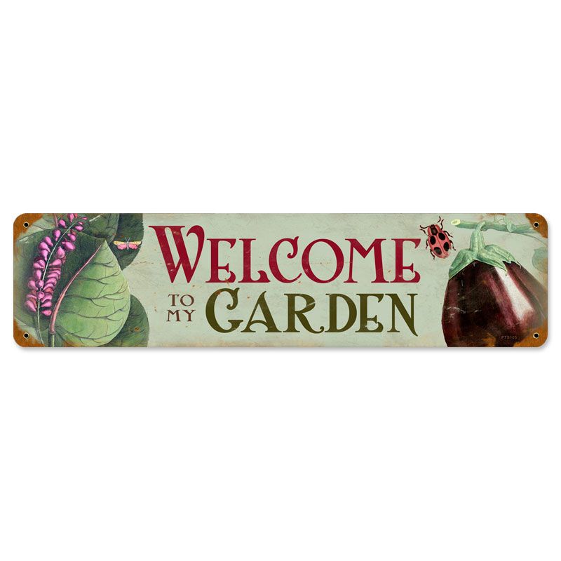 Welcome To My Garden 20 X 5