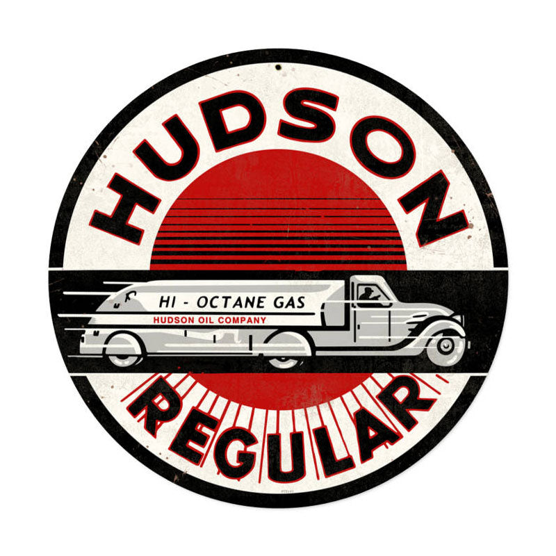 Hudson Gasoline 14 x 14