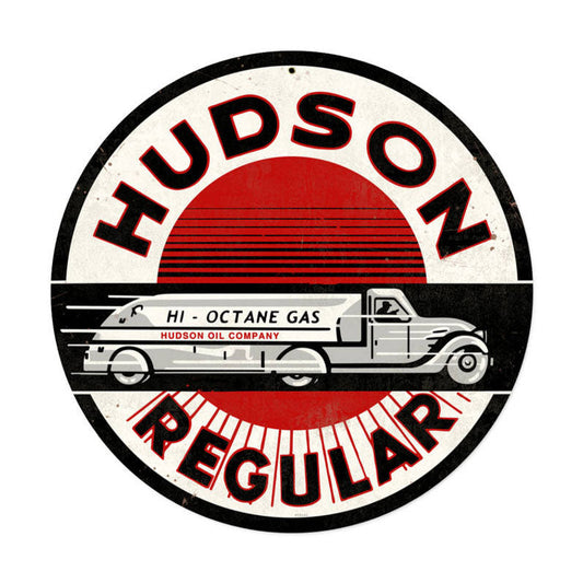 Hudson Gasoline 14 x 14