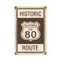 Historic Route 80 12 x 18
