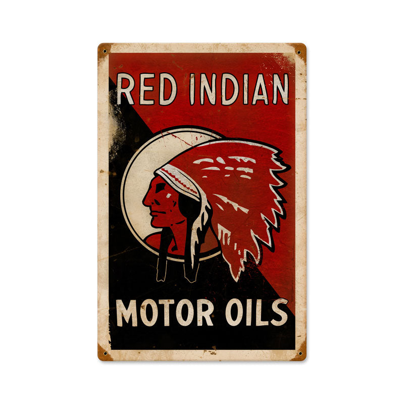 Red Indian Oil 12 x 18