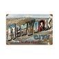 New York Postcard 18 x 12