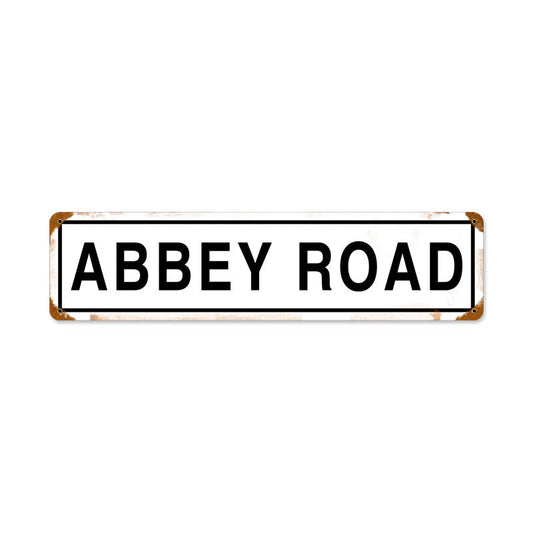 Abbey Road Vintage Style Metal Sign 20 X 5